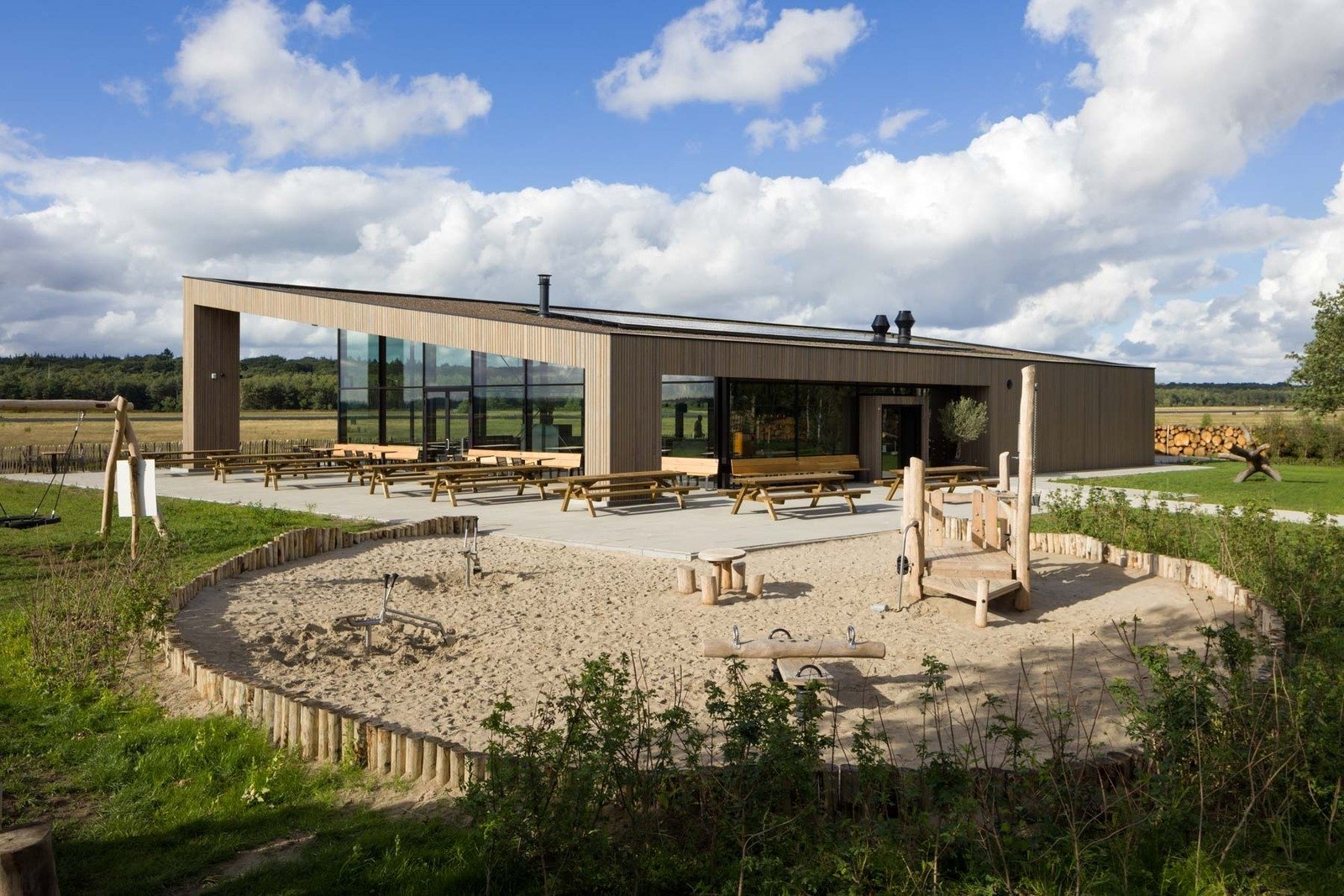 Speeltuin bij restaurant Soesterdal